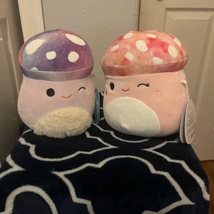 Squishmallows Minya & Molly, 7.5 & 8 inch